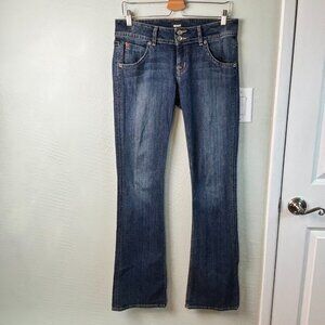 Hudson Jeans Flap Pocket Bootcut Denim Size 29 Y2K 2000s Classic